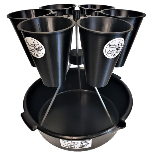 Quail Restraining 6 Cone Rotary Processing Station, Kill Cone Rotating Tower Stand