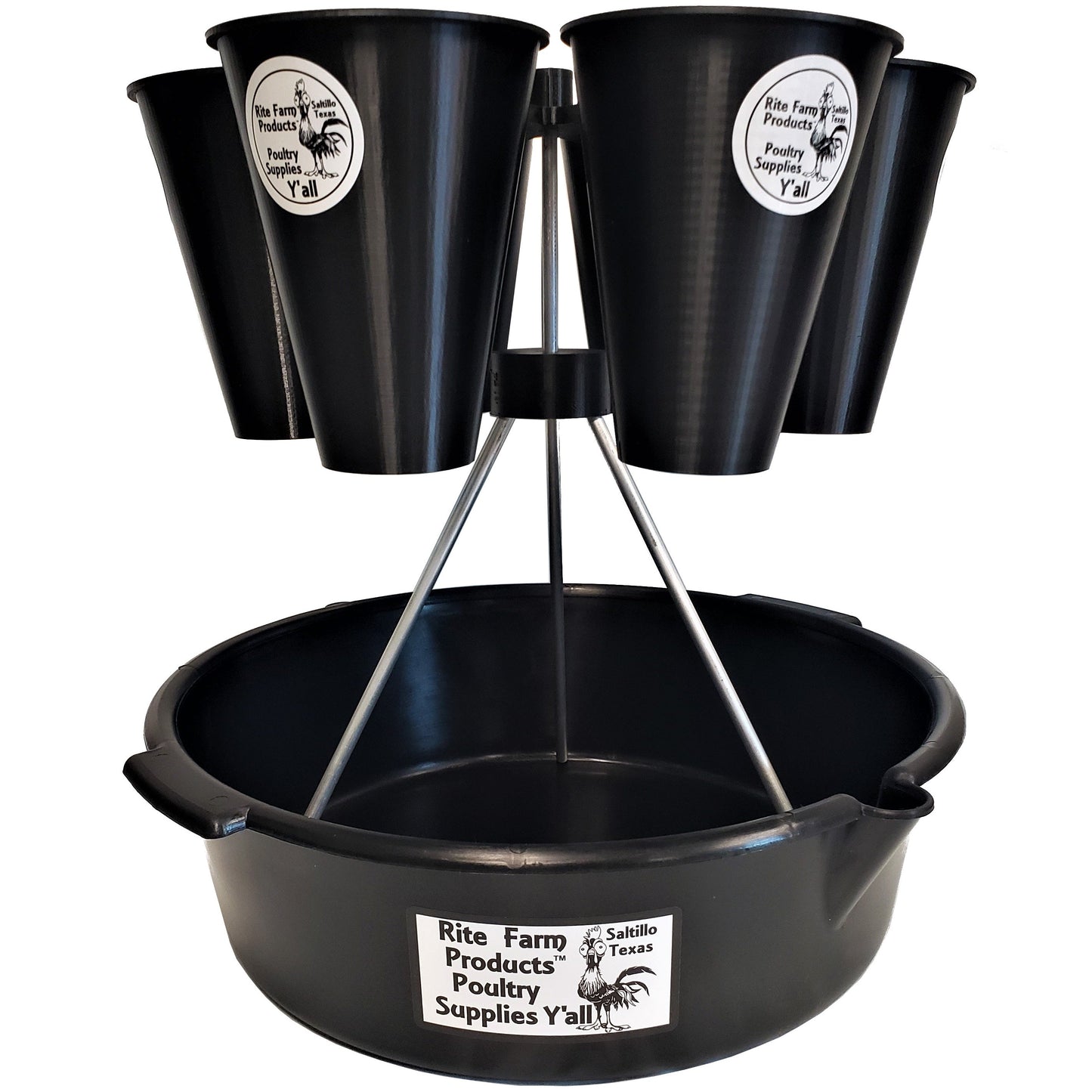 Quail Restraining 6 Cone Rotary Processing Station, Kill Cone Rotating Tower Stand