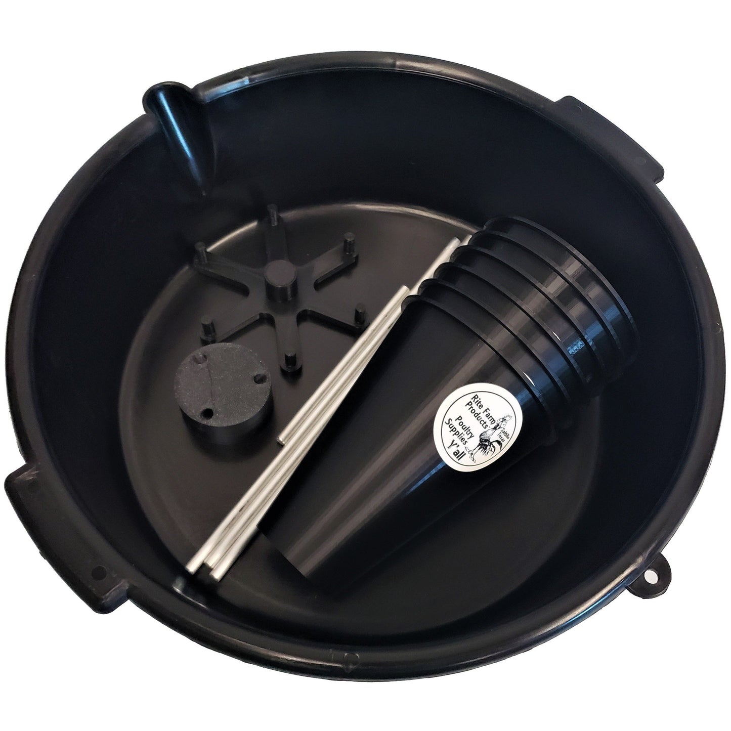 Quail Restraining 6 Cone Rotary Processing Station, Kill Cone Rotating Tower Stand